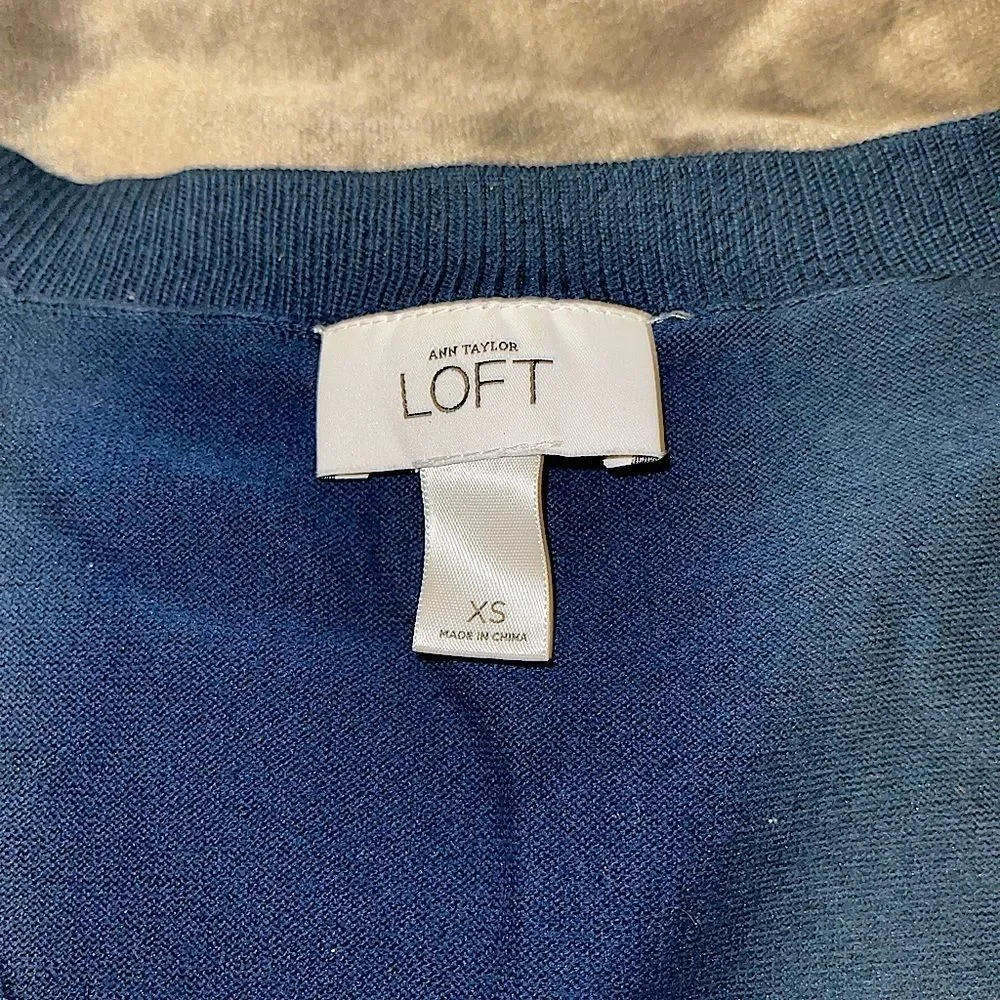 NAVY BLUE CARDIGAN​ - Picture 2 of 4